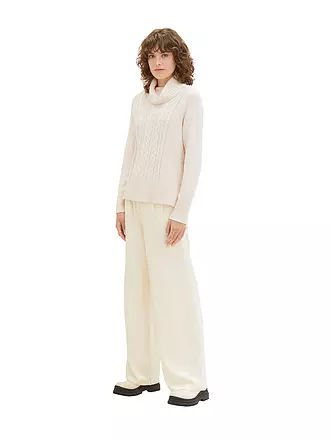 TOM TAILOR | Pull à col roulé | beige